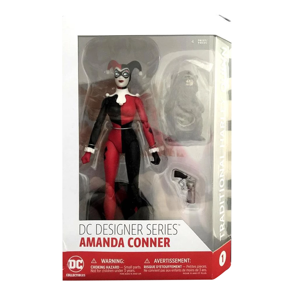 DC Collectibles Action Figures Designer Traditional Harley Quinn Amanda Conner Limited Figure 3 DC Collectibles Action Figures Designer Traditional Harley Quinn Amanda Conner Limited Figure