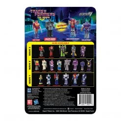 Action Figures Transformers The Movie King Starscream Animated Wave 4 ReAction Figure Collectible Super7 7 Action Figures Transformers The Movie King Starscream Animated Wave 4 ReAction Figure Collectible Super7