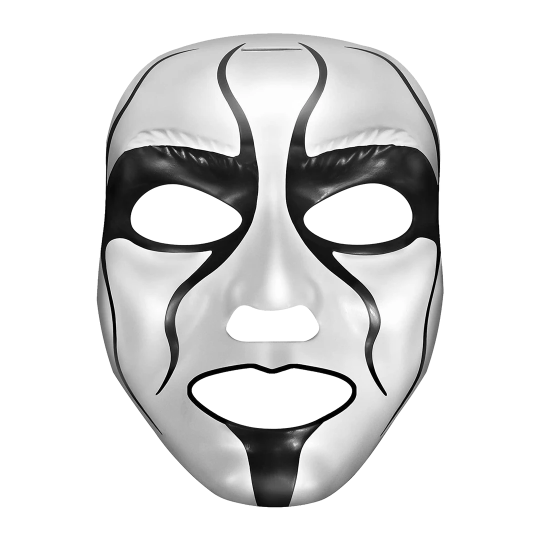 Mattel WWE Sting Mask Authentic Wrestling Iconic Superstar Masks 4 Mattel WWE Sting Mask Authentic Wrestling Iconic Superstar Masks