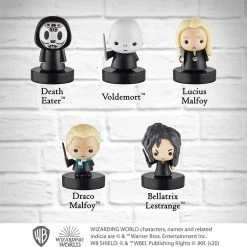 Harry Potter Stampers 5pk Bellatrix Death Eater Voldemort Lucius Draco PMI International