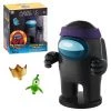 Action Figures Among Us Black Crewmate Ink Stamper Bandana Hat Brain Slug Crown 5" Figure PMI International