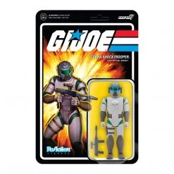 G.I. Joe Cobra Shocktrooper Rifle A Green Elite Tactical Assault Figure Super7 Action Figures