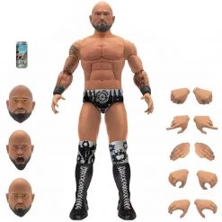 Action Figures Good Brothers Karl Anderson Impact! Wrestling Beerski Tag Champion Figure Super7