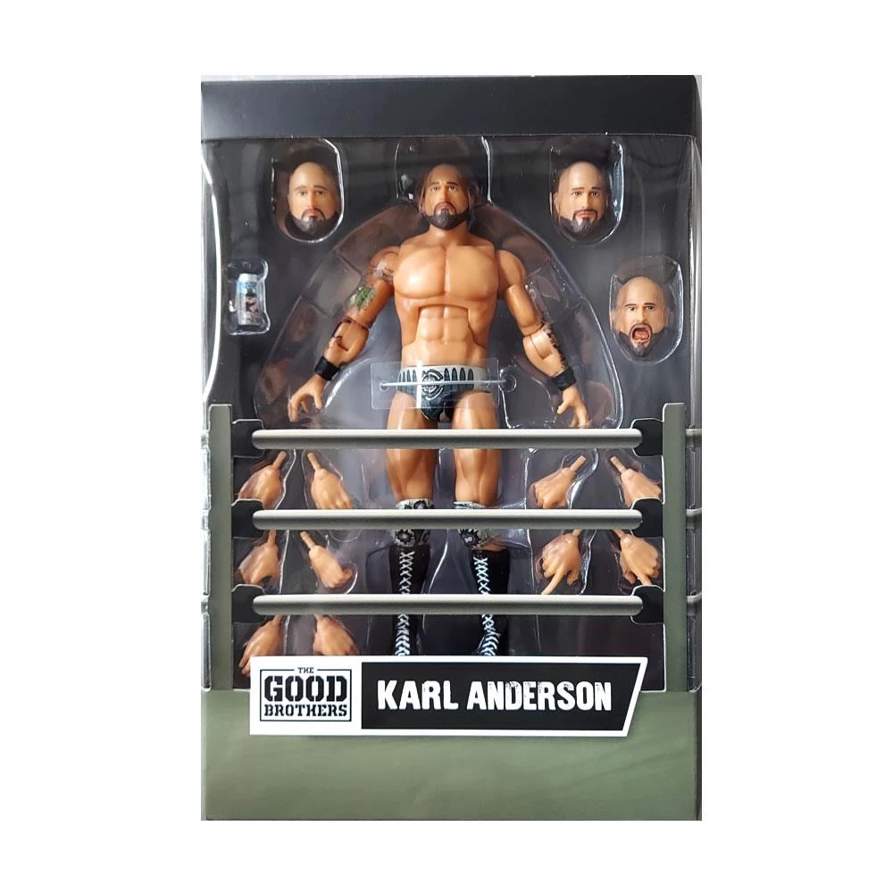 Action Figures Good Brothers Karl Anderson Impact! Wrestling Beerski Tag Champion Figure Super7 6 Action Figures Good Brothers Karl Anderson Impact! Wrestling Beerski Tag Champion Figure Super7