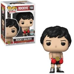 Funko Pop Rocky 45th Rocky Balboa Gold Belt Stallone Specialty Series Figure Action Figures