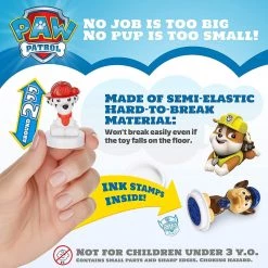 Action Figures Paw Patrol Characters Stampers 5pk Chase Cruiser Truck Rocky Tracker Figures PMI International