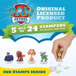 Action Figures Paw Patrol Characters Stampers 5pk Chase Cruiser Truck Rocky Tracker Figures PMI International