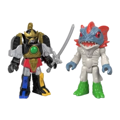 Fisher-Price Mighty Morphin Power Rangers Thunder Megazord & Pirantishead Action Figures