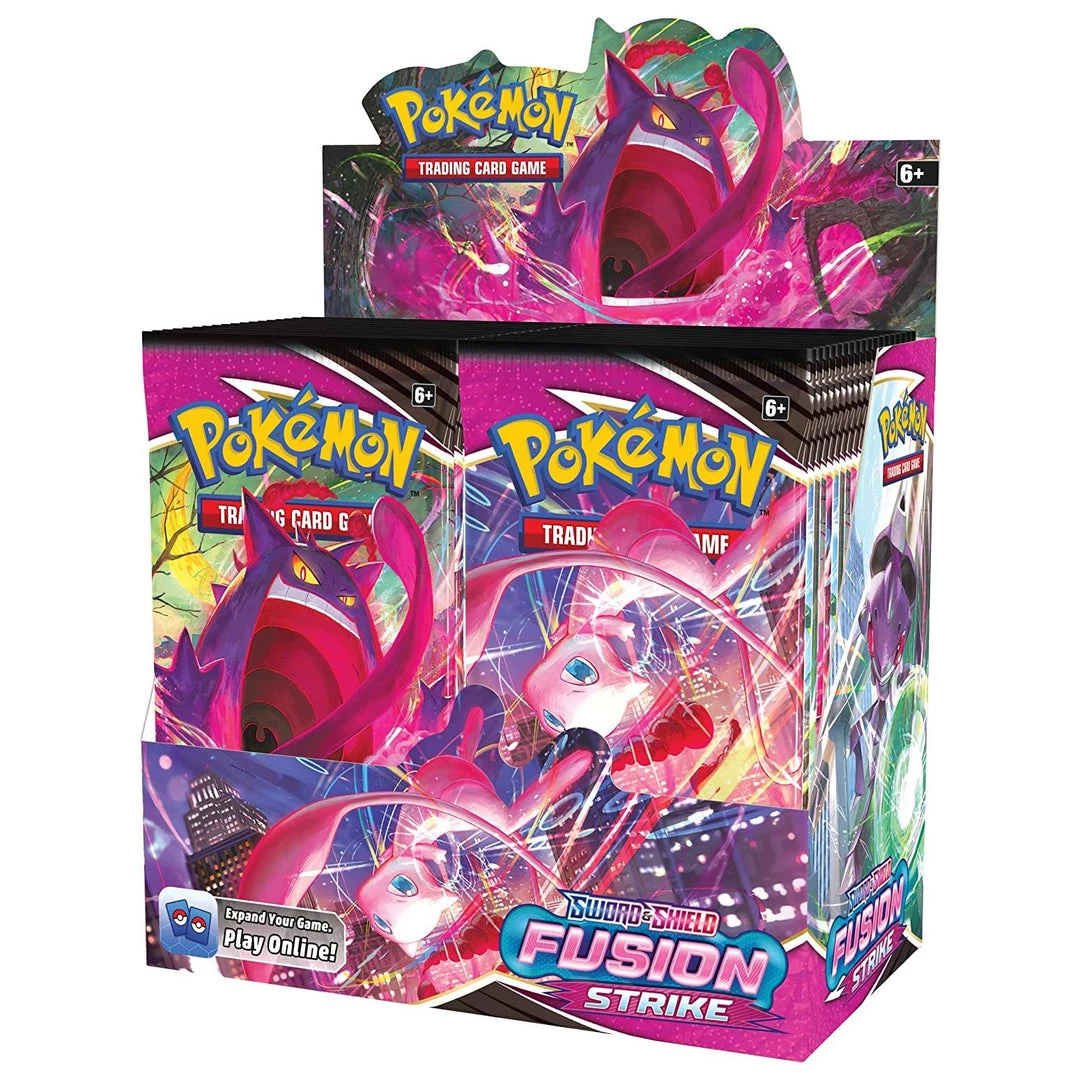 Pokemon TCG Sword & Shield Fusion Strike Booster Box Trading Cards Expansion Card Games 3 Pokemon TCG Sword & Shield Fusion Strike Booster Box Trading Cards Expansion Card Games