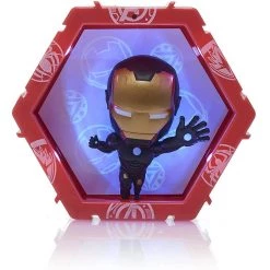Marvel Avengers Iron Man Metallic Light-Up Connect Figure Superhero Collectible WOW Pods