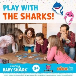 Baby Shark Game Character Bingo Cards Coloring Stampers Figure Play Set PMI International Action Figures