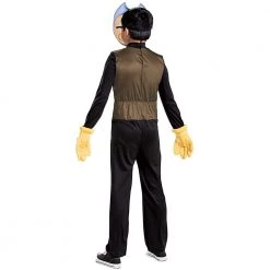 Bendy And The Dark Revival Classic Size M 7/8 Boys Costume Game Character Disguise Costumes