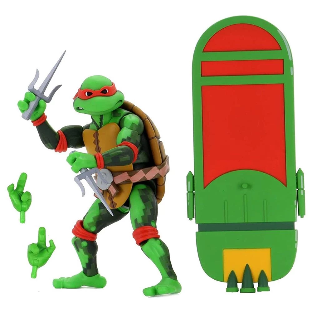 TMNT Turtles In Time Series 2 Raphael Teenage Mutant Ninja Turtles Figure NECA Action Figures 3 TMNT Turtles In Time Series 2 Raphael Teenage Mutant Ninja Turtles Figure NECA Action Figures