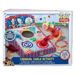 Mattel Disney Pixar Toy Story 4 Carnival Chalk Kids Activity Game Bundle