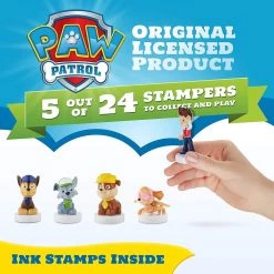 Paw Patrol Characters Stampers 5pk Birthday Cake Toppers Party Favor Figure PMI International Action Figures