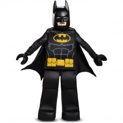 Batman Lego Movie Prestige Size M 7/8 DC Universe Boys Costume Disguise
