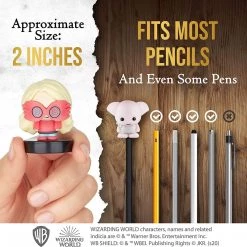 Harry Potter Pencil Toppers 5pk Sirius Black Dobby Hedwig Luna Lovegood PMI International