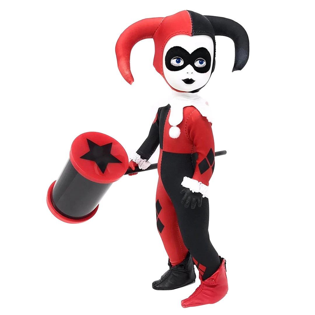 DC Collectibles Action Figures Comics Harley Quinn Red/Black Clown Living Dead Dolls LDD Figure 4 DC Collectibles Action Figures Comics Harley Quinn Red/Black Clown Living Dead Dolls LDD Figure