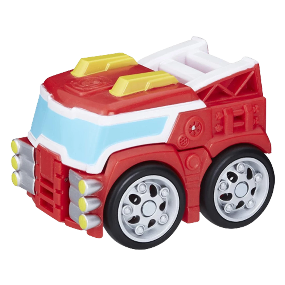 Hasbro Playskool Transformers Heatwave The Fire-Bot Flip Racers Hero Rescue Bots Robot Figure 4 Hasbro Playskool Transformers Heatwave The Fire-Bot Flip Racers Hero Rescue Bots Robot Figure