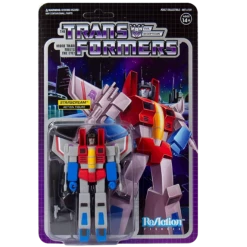 Super 7 Transformers Starscream Reaction Action Figure - Articulated (Retro) Action Figures