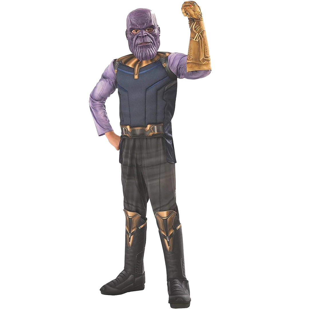 Rubie's Marvel Avengers Infinity War Thanos Deluxe Boys Costume Entire Superhero - Large (12-14) 3 Rubie's Marvel Avengers Infinity War Thanos Deluxe Boys Costume Entire Superhero - Large (12-14)