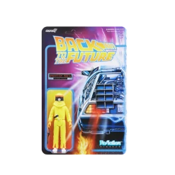 Super7 Back To The Future Radiation Suit Marty McFly Planet Vulcan Walkman Figure
