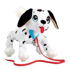 Commonwealth Toys Plush Toys Peppy Pets Dalmatian Dog Walks Runs Interactive Plush Kids
