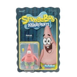 Super7 Action Figures SpongeBob SquarePants Patrick Star Wave 1 ReAction Figure