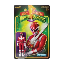 Super7 Mighty Morphin Power Rangers Red Ranger Wave 1 Saban Action Figure
