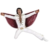 NECA Elvis Presley Live In 1972 Action Figure King White Jumpsuit Cape Collectible 7"