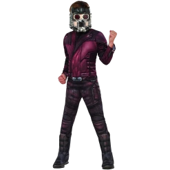 Rubie's Guardians Of The Galaxy Star-Lord Deluxe Muscle Licensed Costume - Small (4-6) Costumes
