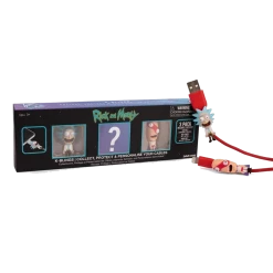 WOW! Stuff Rick & Morty K-Blings 3-pack Cable Protectors Personalize Adult Swim