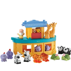 Fisher-Price Action Figures Little People Noah's Ark Gift Kids Playset Figures
