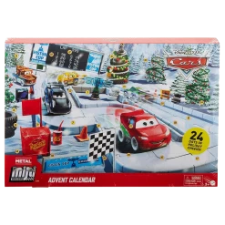 Mattel Disney Pixar Cars Minis Advent Calendar Piston Cups Mini Racers 25pc