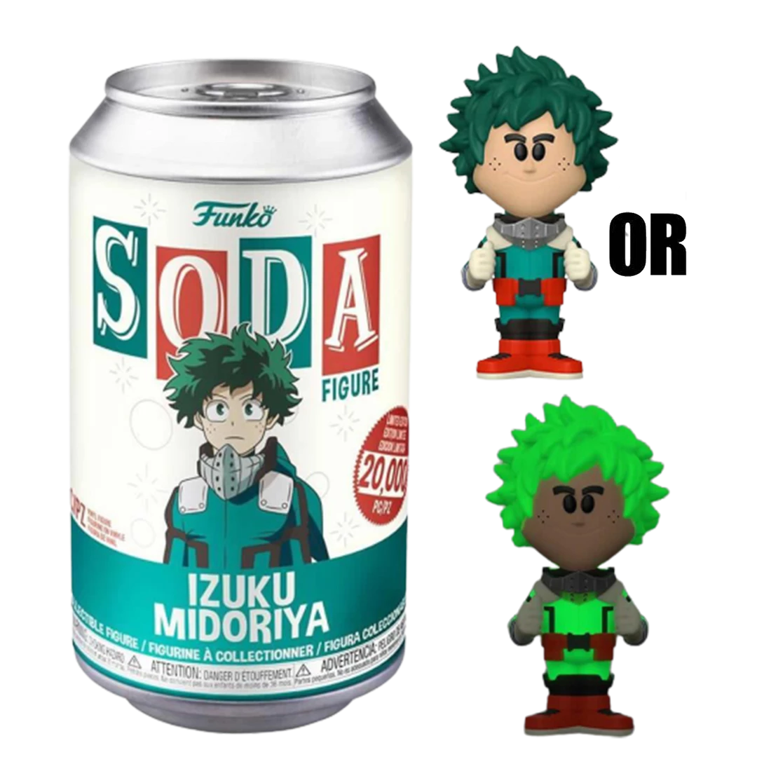 Funko Soda My Hero Izuku Midoriya Academia Deku Anime Limited Edition Figure Action Figures 3 Funko Soda My Hero Izuku Midoriya Academia Deku Anime Limited Edition Figure Action Figures