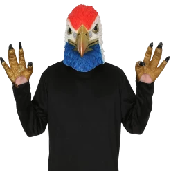 Seasons Patriotic USA American Eagle Mask With Hands Costume Political Events Costumes