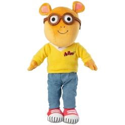 Night Buddies Arthur The Aardvark Daytime Plush Doll Stuffed Kids Toy PBS TV Show Character Plush Toys