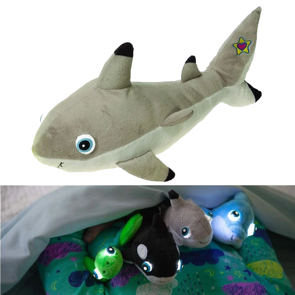 Cortex Toys Plush Toys NightBuddies Baby Sea Life Mirabella Baby Shark Light-Up Plush Animal Toy 3 Cortex Toys Plush Toys NightBuddies Baby Sea Life Mirabella Baby Shark Light-Up Plush Animal Toy