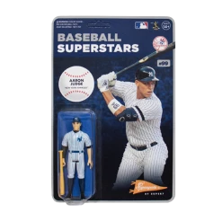 Super7 Action Figures MLB Modern Aaron Judge New York Yankees Baseball Superstar Figure - Articulated (Retro)