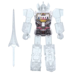 Super7 Power Rangers Super Cyborg Clear Megazord Mighty Morphin X-Ray MMPR Figure Action Figures