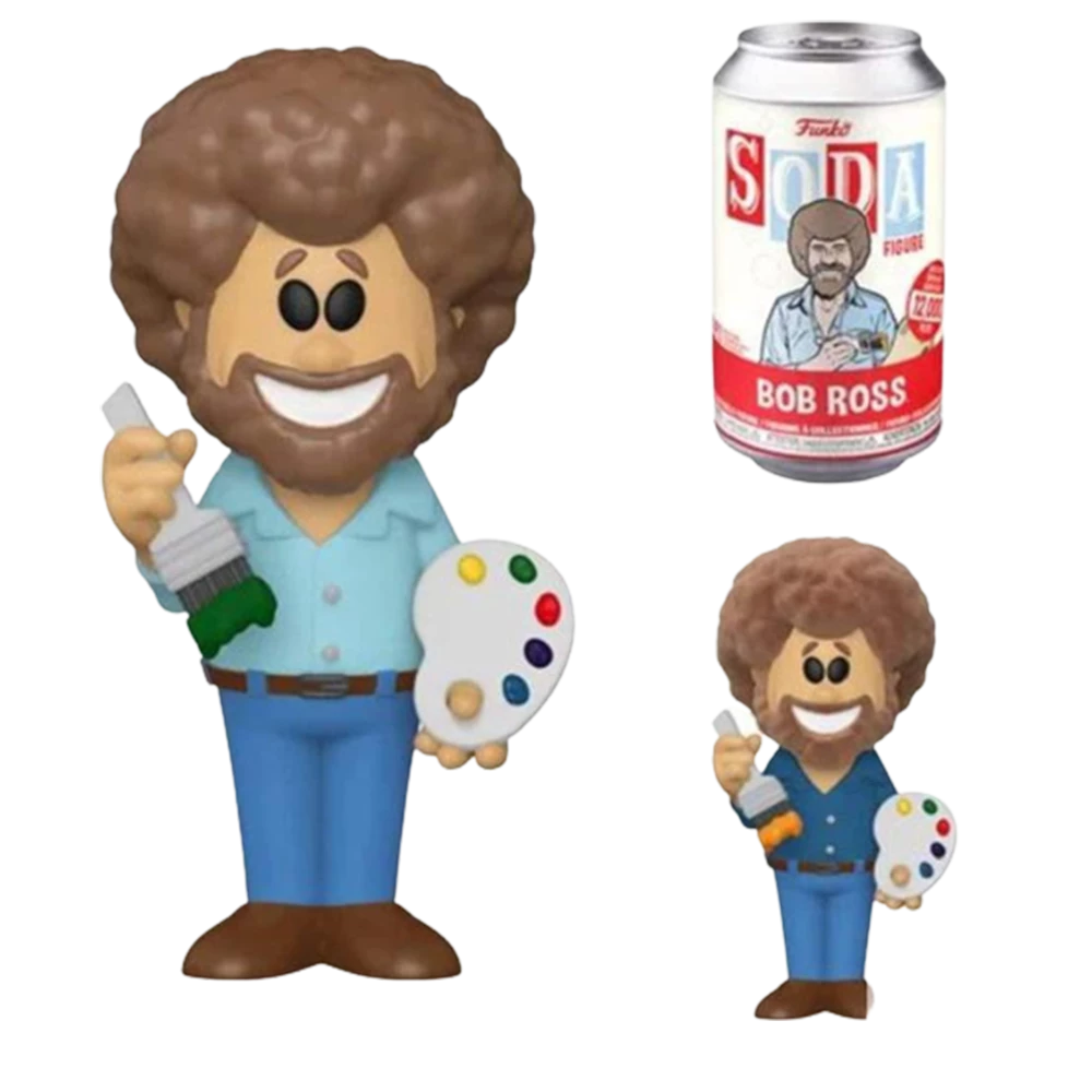 Funko Action Figures Soda Bob Ross Joy Of Painting Limited Edition Figure Painter 4 Funko Action Figures Soda Bob Ross Joy Of Painting Limited Edition Figure Painter