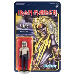 Super7 Iron Maiden Killers Killer Eddie Reaction Collectible Figure Action Figures