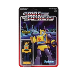 Super 7 Action Figures Transformers Bumblebee Reaction Figure - Articulated (Retro)