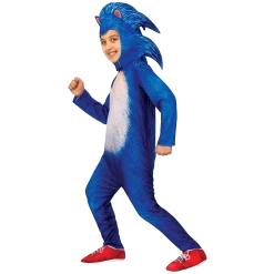 Rubie's Sonic The Hedgehog Deluxe Boys Costume Licensed - Medium (8-10) Costumes