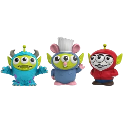 Mattel Action Figures Disney Toy Story Pixar Alien Remix 3-Pack Miguel Sulley Remy Figures