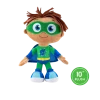 Mighty Mojo Super Why! Plush Whyatt Beanstall Doll Wyatt Green Willy Super Readers Licensed