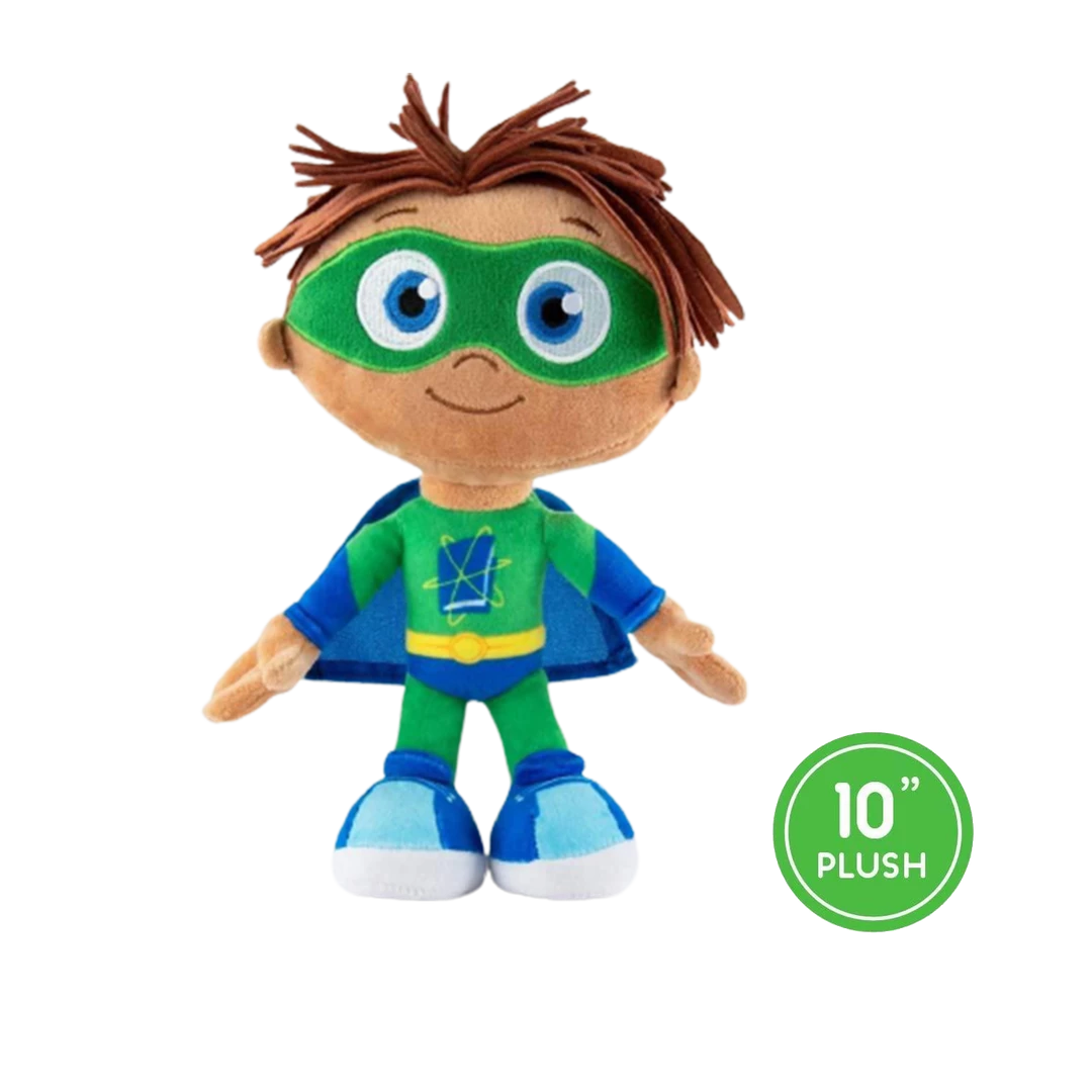 Mighty Mojo Super Why! Plush Whyatt Beanstall Doll Wyatt Green Willy Super Readers Licensed 3 Mighty Mojo Super Why! Plush Whyatt Beanstall Doll Wyatt Green Willy Super Readers Licensed