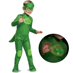 Disguise PJ Masks Gekko Deluxe Boys Light Up Costume - X-Large (7/8)