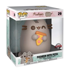 Funko Pop! Pusheen The Cat With Pizza Super-Sized 10" Special Edition Figure
