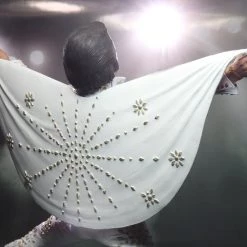 NECA Elvis Presley Live In 1972 Action Figure King White Jumpsuit Cape Collectible 7" 13 NECA Elvis Presley Live In 1972 Action Figure King White Jumpsuit Cape Collectible 7